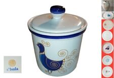 CONTENITORE ARTIGIANALE S'ISULA CERAMICA PAVONCELLA SARDA e altre, vendita sing.