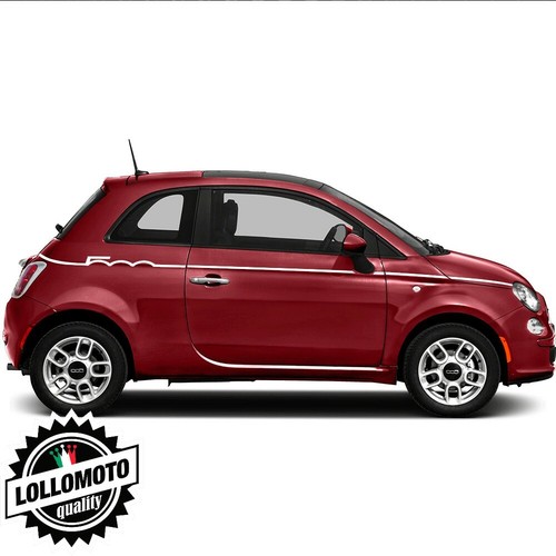 Strisce scritta fiat 500 - strisce,