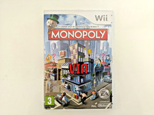 Monopoly Via Nintendo Wii ITA PAL Completo Gioco Monopoli Italiano Usato Wii U