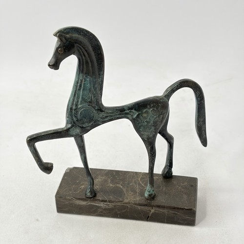 Antico cavallo etrusco statua - antico,