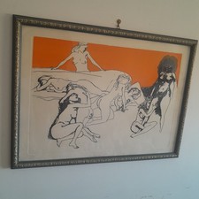 Quadro Serigrafia Di Renato Guttuso 