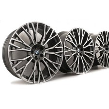 Cerchi in lega BMW X5 G05 G18 X6 G06 22 ORIGINALI 6883763 6883764