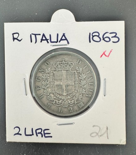 Lire 1863 regno - 1863,