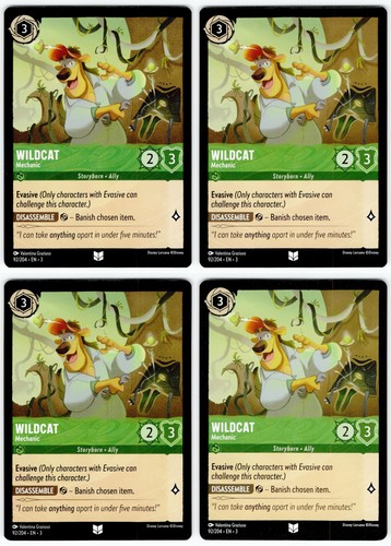 Lorcana wildcat - 4x,