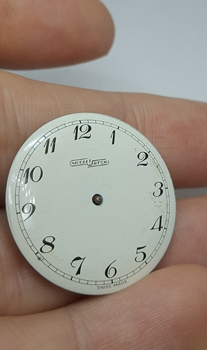 Nicolet watch dial - watch, peseux