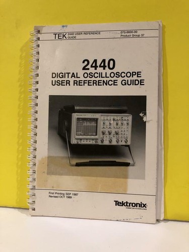 Tektronix 070 6600 - tektronix, 2440
