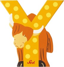 Sevi lettera giallo yak - -,
