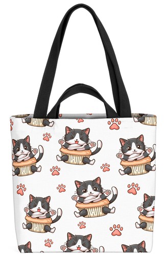 Borsa torta cupcake gatto