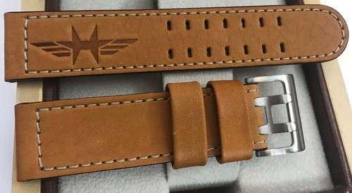 22mm hamilton vera pelle - 22mm,