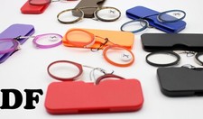 occhiali da lettura uomo donna da naso senza montatura + 1 1,5 2 2,5 3 riposo pc