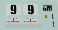 Decals Ferrari 250 GTO