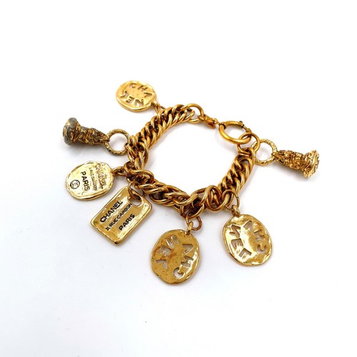 Chanel vintage charm bracciale - chanel,