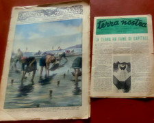 Agricoltori 2 riviste  :LA DOMENICA DELL'AGRICOLTORE 1931  + TERRA NOSTRA 1952