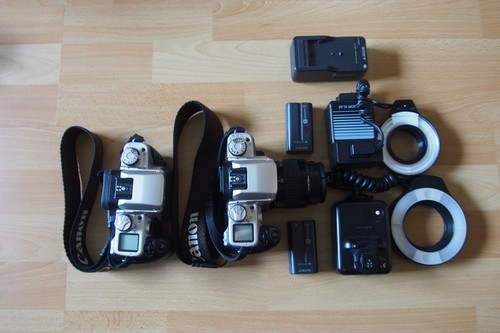 Pacchetto fotocamera canon eos - pacchetto,