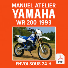 Manuel Atelier Yamaha 200 WR