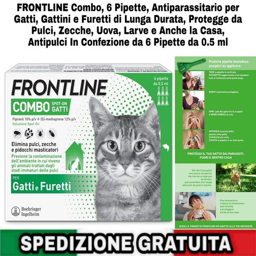 Pipette antiparassitario x - 6,