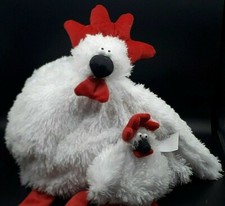 Coppia Galline Decorazione