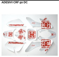 Kit Grafiche Adesivi Dc Shoes Completo X Pit Bike Crf 50 125cc 140cc 150cc