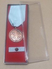 MEDAL + RIBBON AND BRONZE BOX