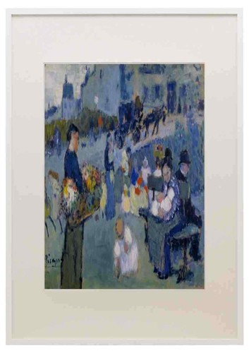 Quadro picasso venditore di - quadro,