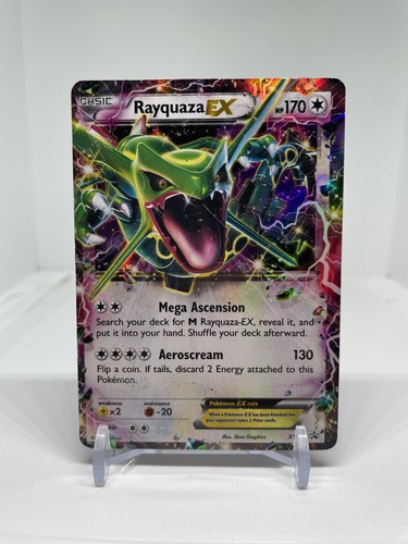 Rayquaza xy66 black star - rayquaza,