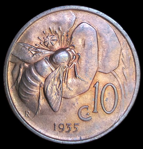 Ororosso italia 10 centesimi - italia,