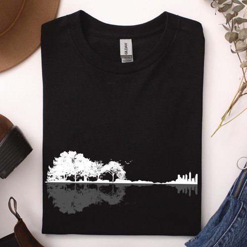 Shirt chitarra design - t-shirt,