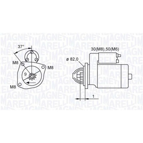 Motorino avviamento magneti - motorino,