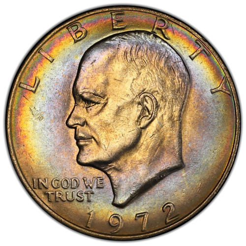 1972 eisenhower dollar pcgs - 1972,