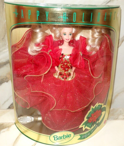 Barbie happy holidays 1993 - barbie,