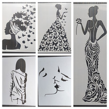 Stencil farfalla donna