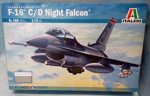 Italeri 188 d night - italeri, f-16