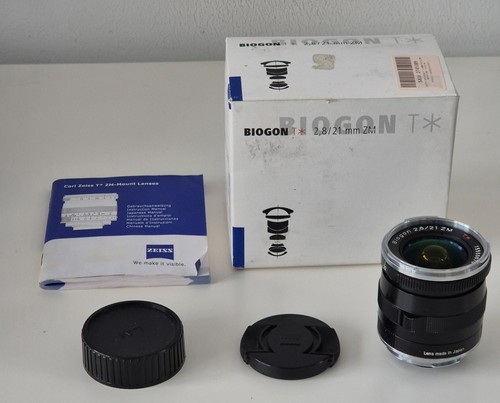 Obiettivo zeiss biogon - zeiss, 21mm
