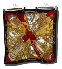 Sciarpa Hermes Carre 90 Soleil de Soie seta 2907