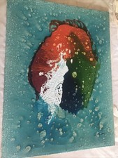 Quadro Astratto Di Bruno Contenotte Mantova 1922-1992  Ottimo Stato Mm.800x600.