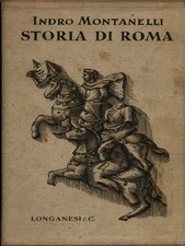 STORIA DI ROMA MONTANELLI INDRO LONGANESI & C. 1957 IL CAMMEO RILEGATO
