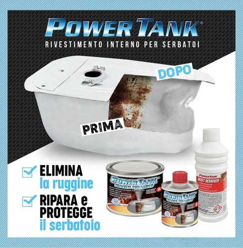 Power tank bianco kit - tank,