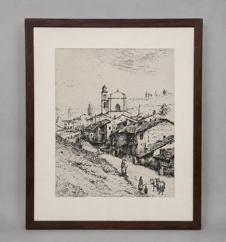 Stampa antica litografia - stampa,