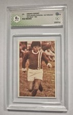 MARADONA 1984 #1 CROMO ESPORT MIS INICIOS GRAAD 6.5 ROOKIE no shirt napoli auto