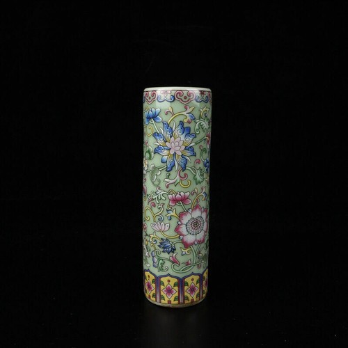 Vaso dritto ceramica smaltata