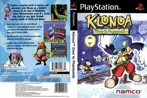 Klonoa psx custodia gioco - psx,