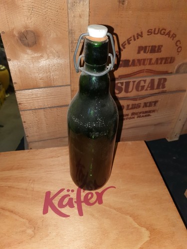 Vecchia bottiglia birra - vecchia,