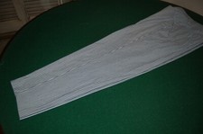 Burberry-  Pantalone uomo, Rigatino bianco azzurro, Cotone, Vedi misure, Nuovo