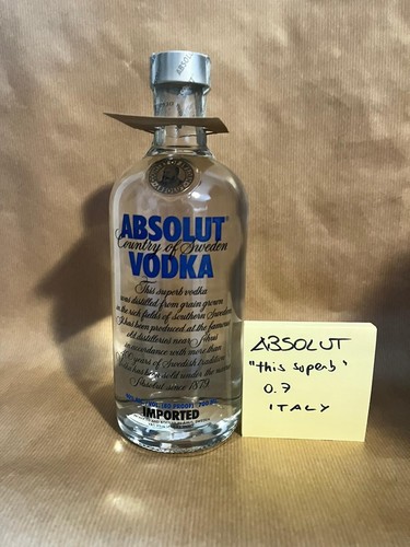Absolut vodka limited - limited, edition