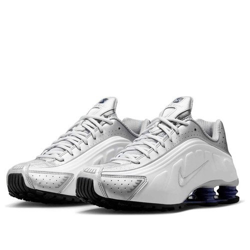 Nike shox metallic silver - nike, r4