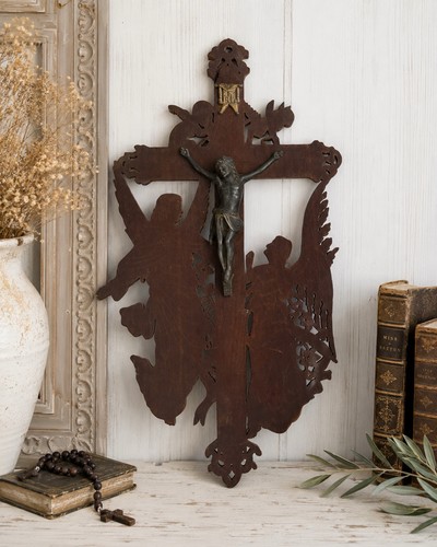 Crocifisso francese vintage - , in