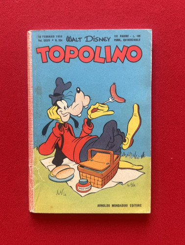 Topolino 204 prima - 204, edizione