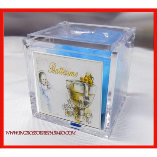 Scatola plex celeste - scatola,