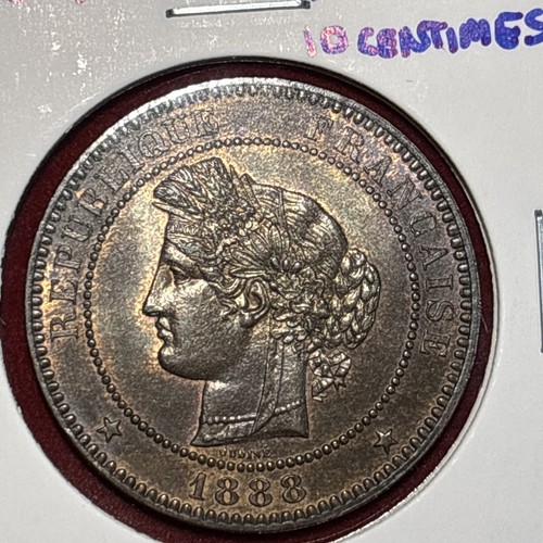 1888 francia centisimi - a,