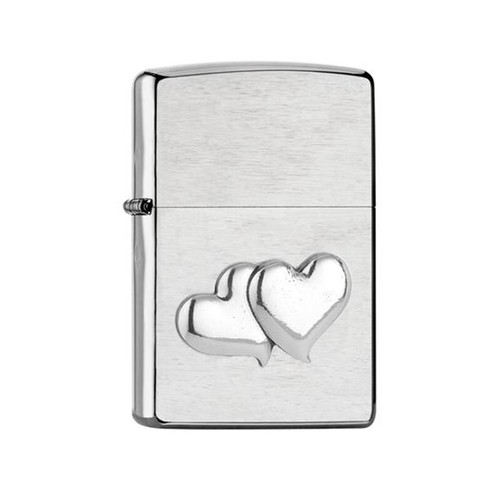 Zippo lighter double heart - lighter,